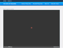 Tablet Screenshot of good-life-magazine.net